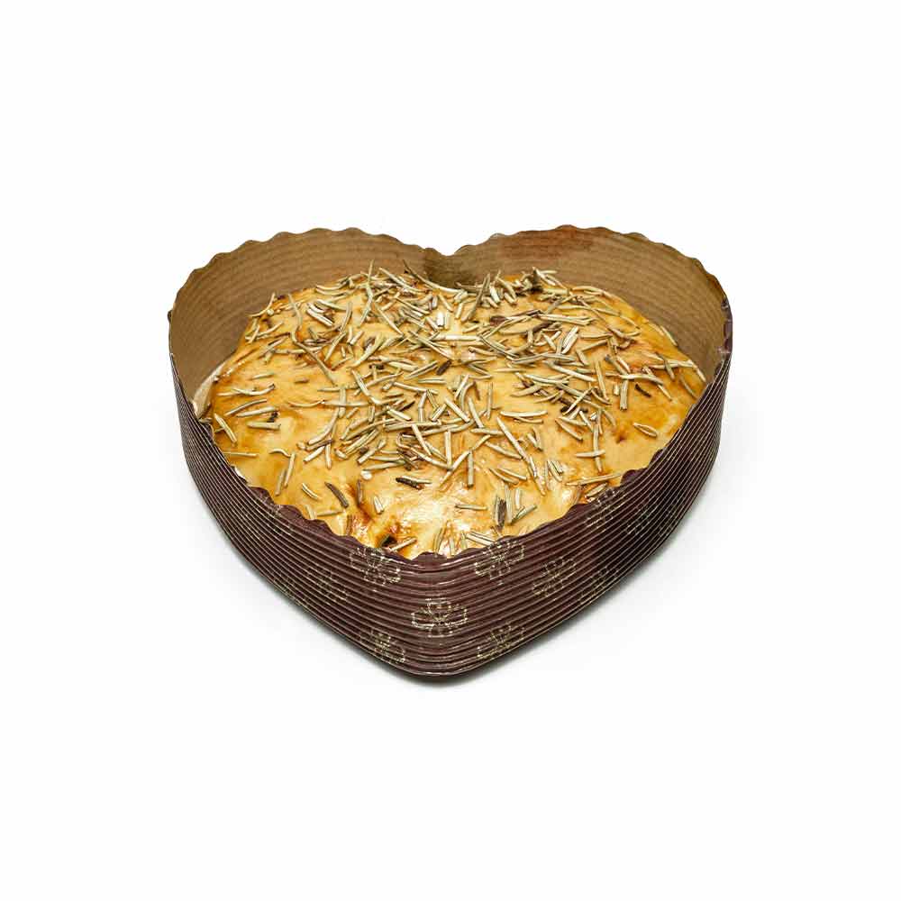 CUORE MCU0 | Heart-shaped baking mold in microwave paper